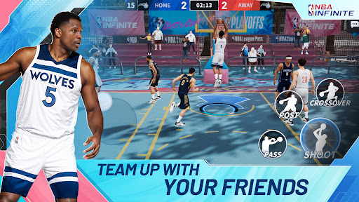 NBA Infinite - PvP Basketball app screenshot