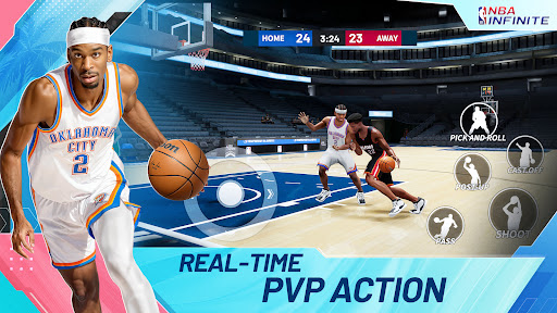 NBA Infinite - PvP Basketball app screenshot