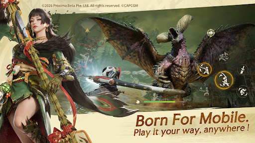 Monster Hunter Outlanders app screenshot