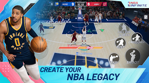 NBA Infinite - PvP Basketball app screenshot