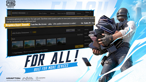 PUBG MOBILE FLASH app screenshot